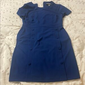 Karl Lagerfeld Blue Sheath Dress